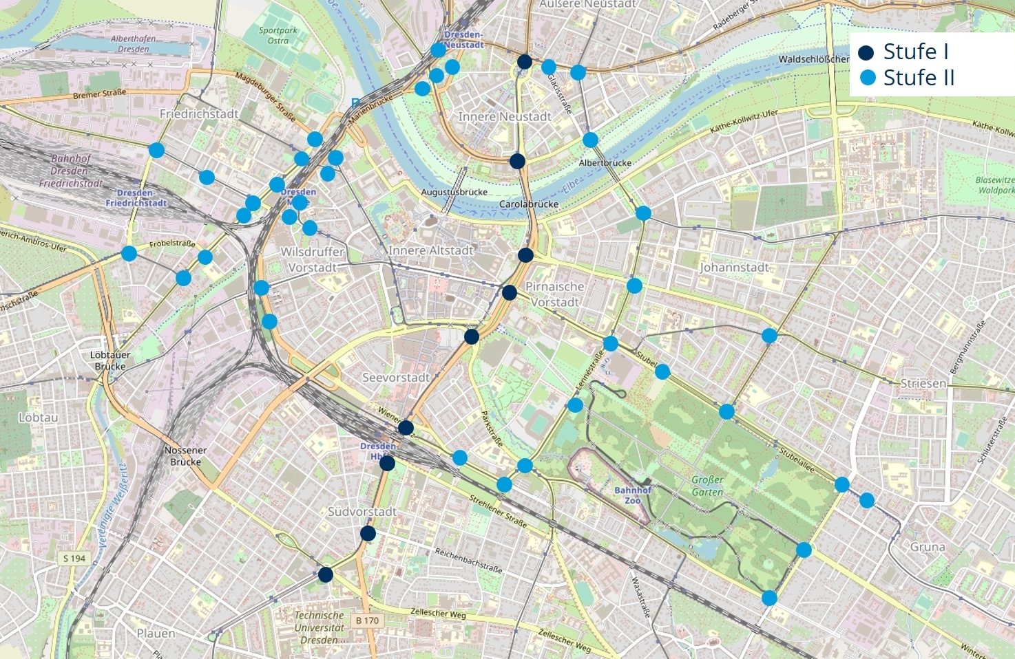 QLSA Dresden – Steuerungsnetz